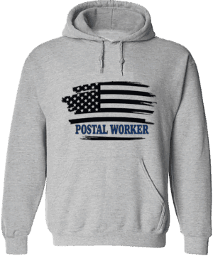#HSWS03 - Swoosh Flag (Black & Blue) Standard Hoodie