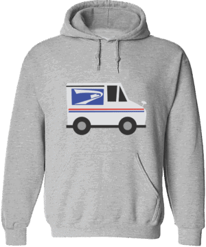 #HSWS06 - Mail Truck Standard Hoodie