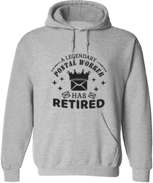 #HSWS19 - Legendary Postal Worker Retired Standard Hoodie
