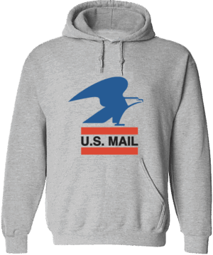 #HSWS20 - US Mail Eagle (Red & Blue) Standard Hoodie
