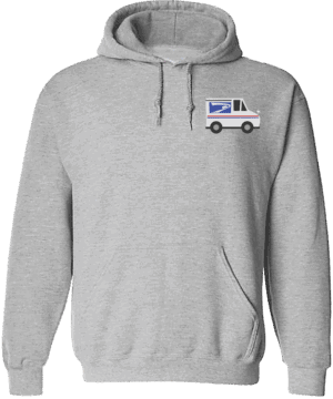 #HSWSC06 - Mail Truck Crest Hoodie