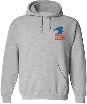 #HSWSC20 - US Mail Eagle (Red & Blue) Crest Hoodie