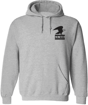 #HSWSC23 - US Mail Eagle (Black) Crest Hoodie